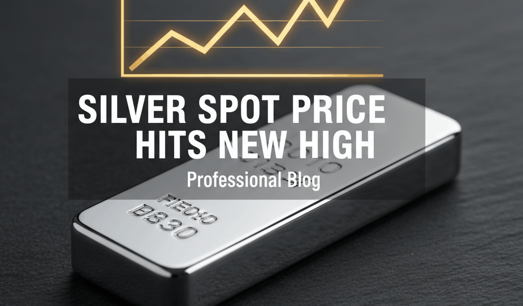 Silver Spot Price Hits New High