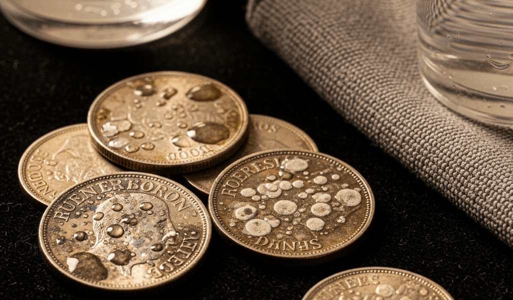 Why Your Silver Coins Are Spotting After a Dip