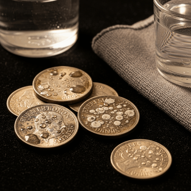 Why Your Silver Coins Are Spotting After a Dip