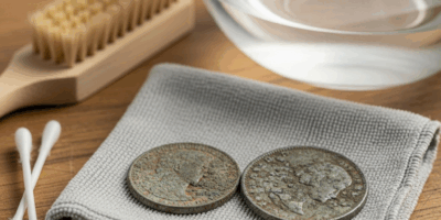 How to Clean Coins Found Metal Detecting Without Destroying Value
