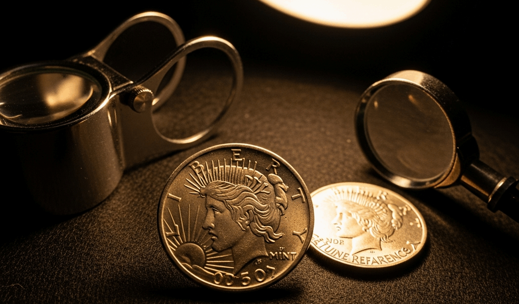 How to Spot a Counterfeit Peace Dollar at Home