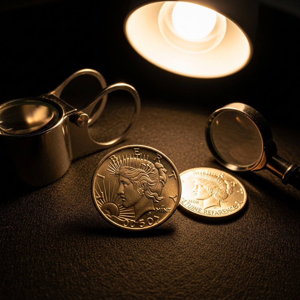 How to Spot a Counterfeit Peace Dollar at Home