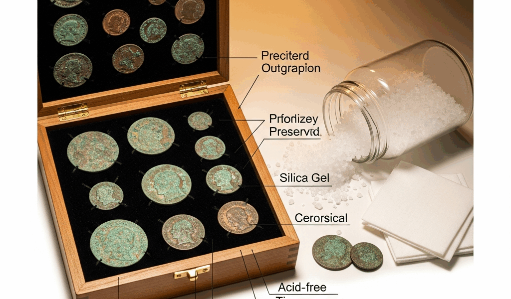 Why Are My Coin Finds Turning Green in Storage