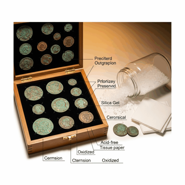 Why Are My Coin Finds Turning Green in Storage