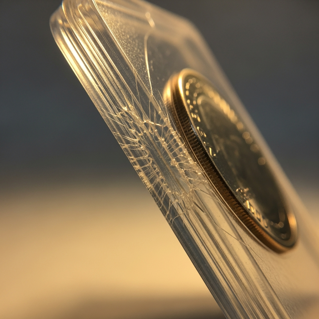 Why Your Slabbed Coins Have Hairline Cracks Inside