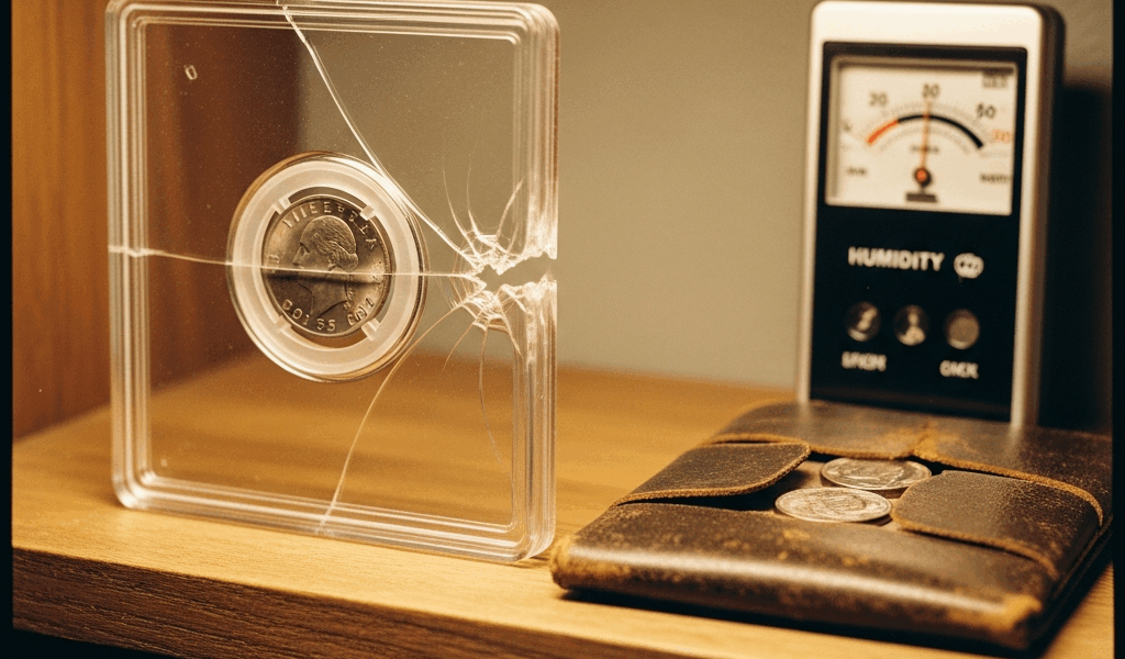 Why Your Coin Holder Is Cracking Your Slab Case