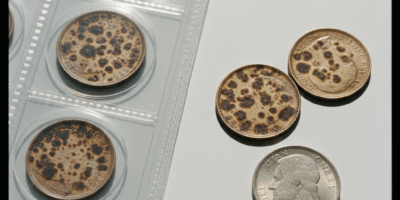 Why Your Coin Album Pages Are Staining Your Coins