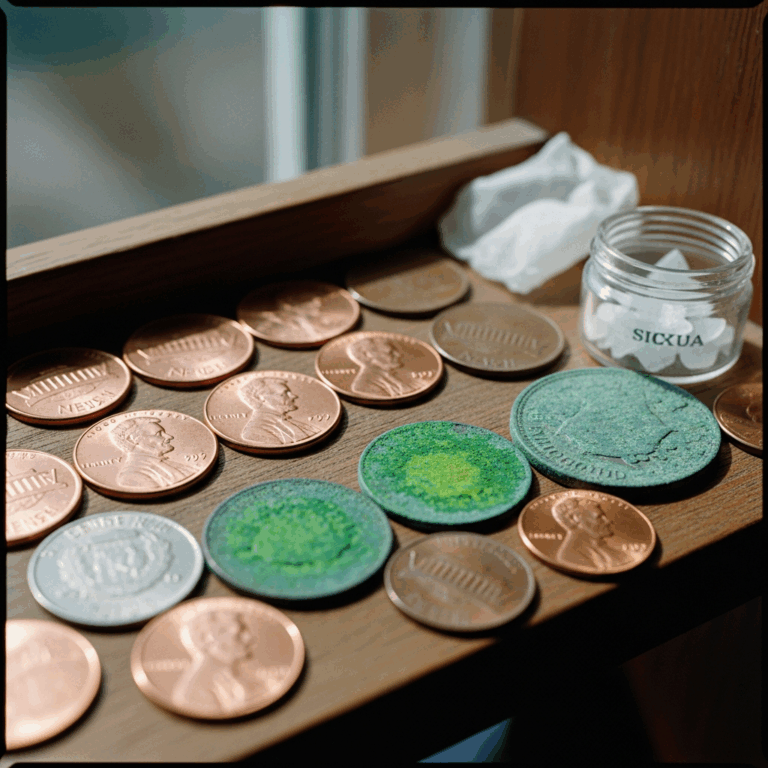 Why Your Copper Coins Keep Turning Green in Storage
