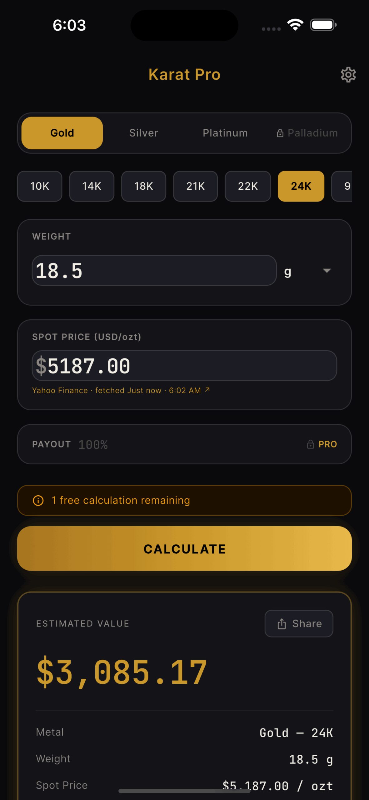 karat-pro-metal-detecting-finds screenshot